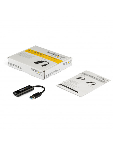StarTech.com Adattatore da USB 3.0 a HDMI - 1080p (1920x1200) - Sottile/Compatto convertitore video da USB Type-A a HDMI per mon