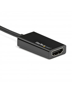 StarTech.com Adattatore DisplayPort a HDMI 4K 60Hz - Convertitore video attivo da DP 1.4 a HDMI 2.0 - Dongle/Cavo adattatore per 2