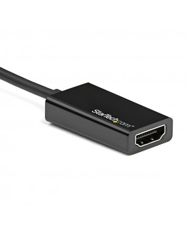 StarTech.com Adattatore DisplayPort a HDMI 4K 60Hz - Convertitore video attivo da DP 1.4 a HDMI 2.0 - Dongle/Cavo adattatore per