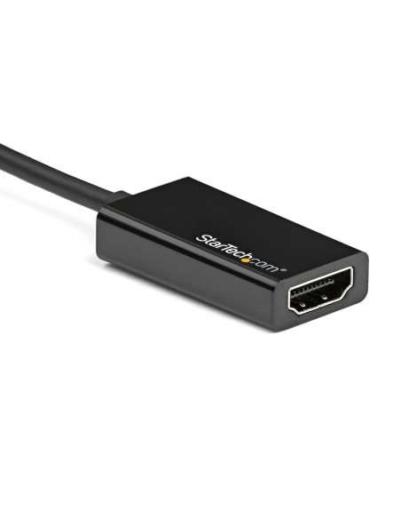 StarTech.com Adattatore DisplayPort a HDMI 4K 60Hz - Convertitore video attivo da DP 1.4 a HDMI 2.0 - Dongle/Cavo adattatore per