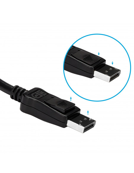 StarTech.com Adattatore DisplayPort a HDMI Attivo 1080p - Convertitore Video DP a HDMI - Adattatore Dongle da DP a HDMI Monitor/