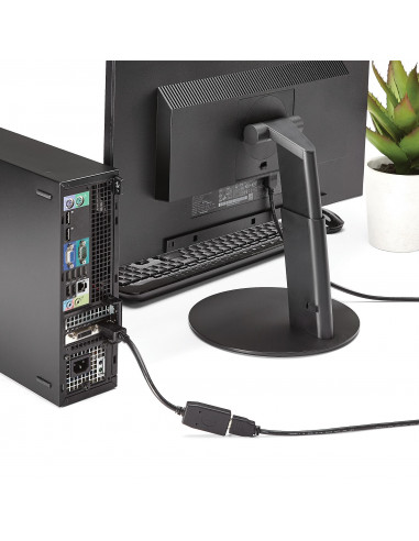 StarTech.com Adattatore DisplayPort a HDMI Attivo 1080p - Convertitore Video DP a HDMI - Adattatore Dongle da DP a HDMI Monitor/