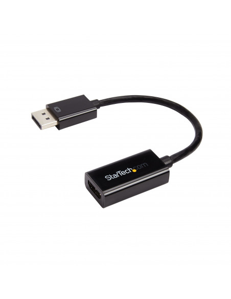 StarTech.com Adattatore DisplayPort a HDMI Attivo 4K 30Hz - Convertitore Video DisplayPort a HDMI - Adattatore Dongle DP a HDMI 