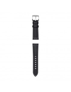 ASUS VivoWatch Strap (HC-S02) Cinghia Nero, Bianco Pelle 2