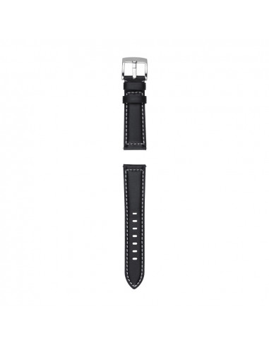 ASUS VivoWatch Strap (HC-S02) Cinghia Nero, Bianco Pelle