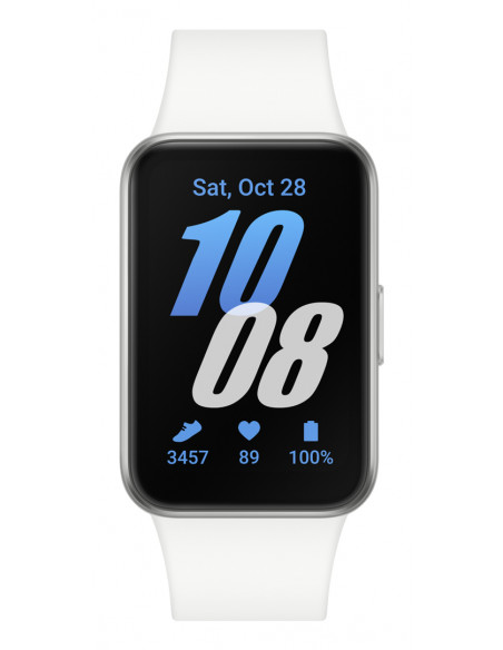 Samsung Galaxy Fit3 4,06 cm (1.6") AMOLED 40 mm Digitale 256 x 402 Pixel Touch screen Argento