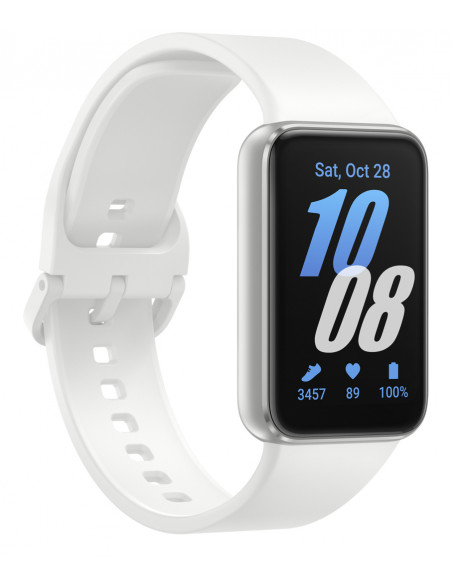 Samsung Galaxy Fit3 4,06 cm (1.6") AMOLED 40 mm Digitale 256 x 402 Pixel Touch screen Argento