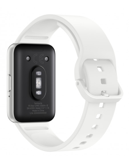 Samsung Galaxy Fit3 4,06 cm (1.6") AMOLED 40 mm Digitale 256 x 402 Pixel Touch screen Argento