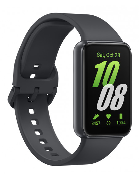 Samsung Galaxy Fit3 4,06 cm (1.6") AMOLED 40 mm Digitale 256 x 402 Pixel Touch screen Grigio