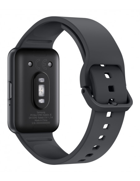Samsung Galaxy Fit3 4,06 cm (1.6") AMOLED 40 mm Digitale 256 x 402 Pixel Touch screen Grigio