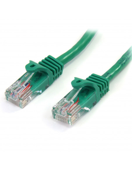 StarTech.com Cavo di rete CAT 5e - Cavo Patch Ethernet RJ45 UTP Verde da 3m antigroviglio