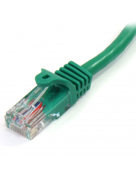 StarTech.com Cavo di rete CAT 5e - Cavo Patch Ethernet RJ45 UTP Verde da 3m antigroviglio