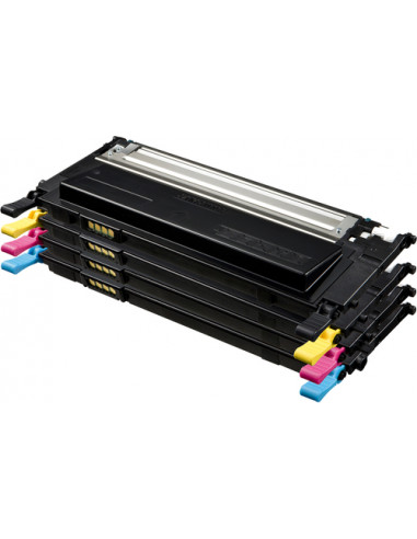 Samsung Confezione da 4 cartucce toner nero/ciano/magenta/giallo originali CLT-P4092C