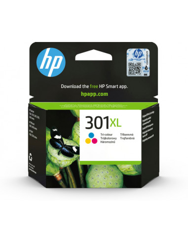 HP Cartuccia originale inchiostro tricromia ad alta capacità 301XL