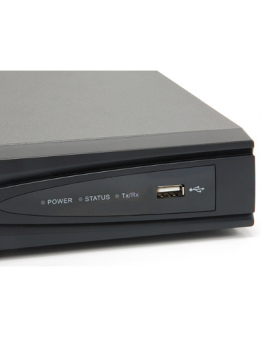 LevelOne NVR-0504 Videoregistratore di rete (NVR) Nero