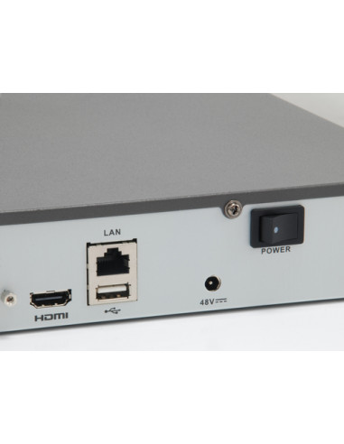 LevelOne NVR-0504 Videoregistratore di rete (NVR) Nero