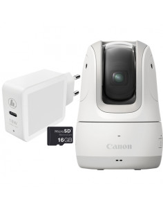 Canon PowerShot PX, fotocamera compatta autonoma, kit essenziale, bianco