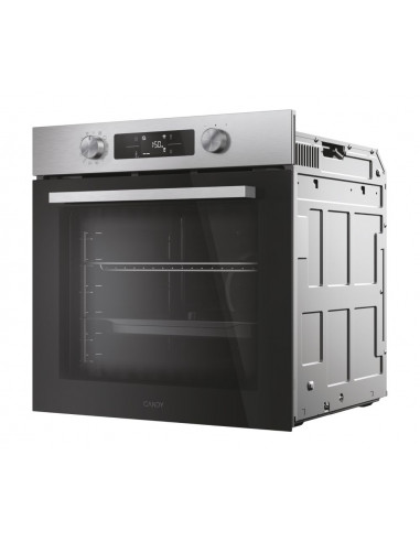 Candy CA6 N3B3HTX 78 L Nero, Acciaio inox