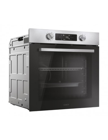 Candy CA6 N3B3HTX 78 L Nero, Acciaio inox