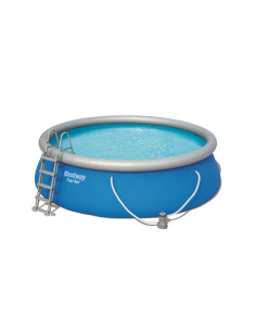 Bestway Fast Set 57289 piscina fuori terra Piscina gonfiabile Piscina rotonda 13807 L Blu