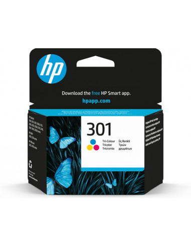 HP Cartuccia originale inchiostro tricromia 301
