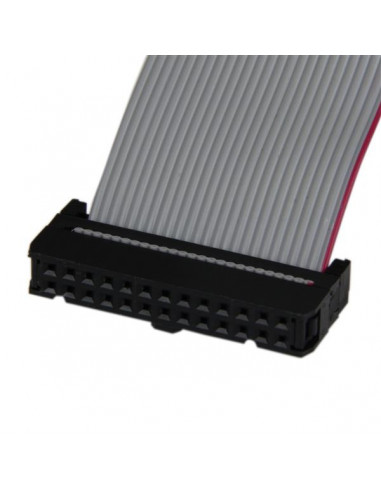 StarTech.com Adattatore cavo collettore porta parallela 40 cm basso profilo con staffa – DB25 (F) a IDC26