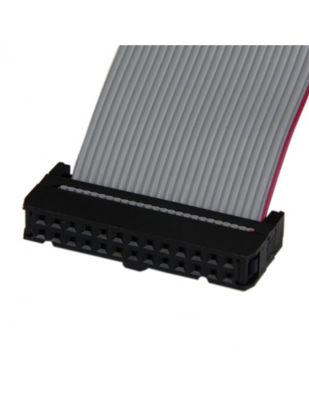 StarTech.com Adattatore cavo collettore porta parallela 40 cm basso profilo con staffa – DB25 (F) a IDC26