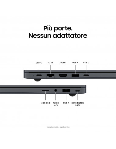 Samsung Galaxy Book4 Laptop, Intel® Core™ 7 150U, 16GB RAM, 512GB SSD, 15.6", Windows 11 Home, Moonstone Gray