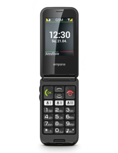 Emporia emporiaTALKglam 6,1 cm (2.4") 94 g Nero Telefono cellulare basico