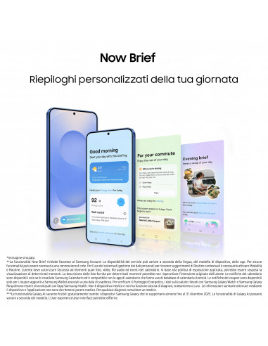 Samsung Galaxy S25+ Smartphone AI, Display 6.7'' QHD+ Dynamic AMOLED 2X, Fotocamera 50MP, RAM 12GB, 512GB, 4.900 mAh, Icyblue