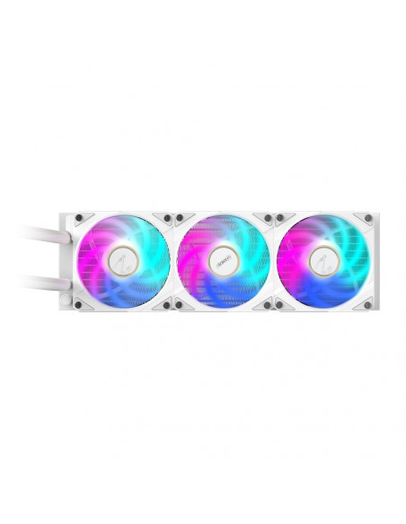 GIGABYTE AORUS WATERFORCE X II 360 ICE Raffreddamento a liquido per CPU AIO - 3x ventole ARGB da 120 mm, LCD a colori, DAISY-CHA