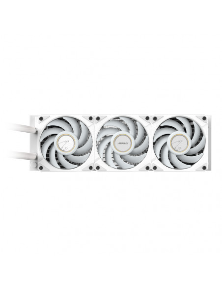 GIGABYTE AORUS WATERFORCE X II 360 ICE Raffreddamento a liquido per CPU AIO - 3x ventole ARGB da 120 mm, LCD a colori, DAISY-CHA