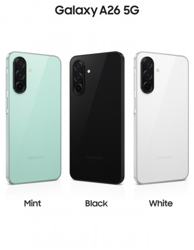Samsung Galaxy A26 5G, Smartphone con Funzioni intelligenti, Display Super AMOLED 6.7”, 6GB RAM, 128GB, Batteria 5.000 mAh, me