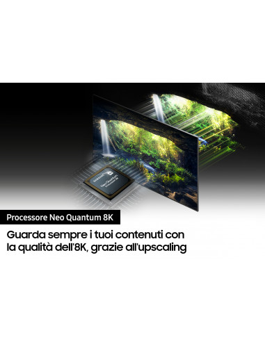 Samsung Series 8 TV Neo QLED 8K 85” QE85QN800A Smart TV Wi-Fi Stainless Steel 2021