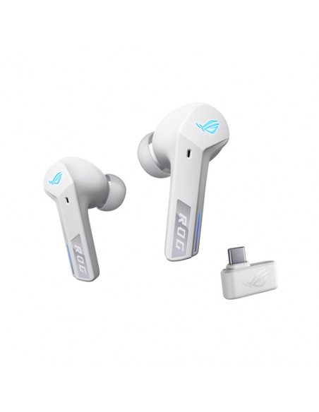 ASUS ROG Cetra True Wireless Speednova Auricolare True Wireless Stereo (TWS) In-ear Gaming Bluetooth Bianco