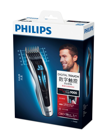 Philips HAIRCLIPPER Series 9000 HC9450/15 Regolacapelli