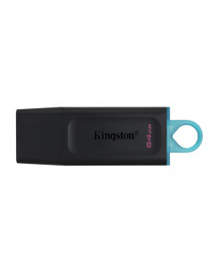 Kingston Technology DataTraveler Drive Flash USB 3.2 Nero + Verde ottanio - 2 pezzi - ® Exodia