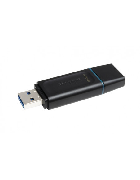 Kingston Technology DataTraveler Drive Flash USB 3.2 Nero + Verde ottanio - 2 pezzi - ® Exodia