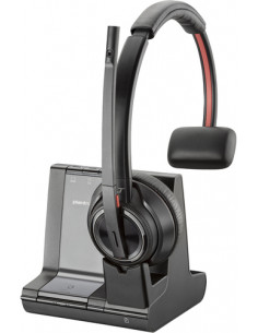 POLY Cuffie con auricolare singolo per ufficio Savi 8210 DECT 1880-1900 MHz 2