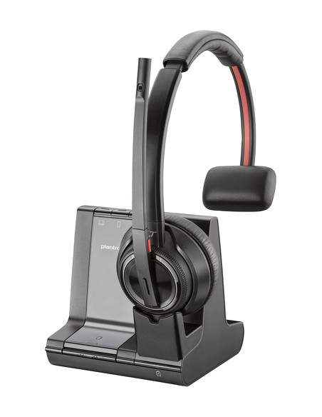 POLY Cuffie con auricolare singolo per ufficio Savi 8210 DECT 1880-1900 MHz