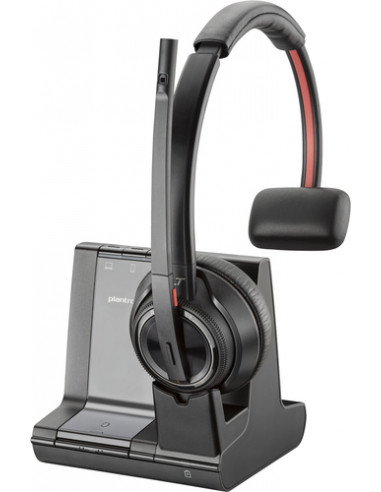 POLY Cuffie con auricolare singolo per ufficio Savi 8210-M DECT 1880-1900 MHz