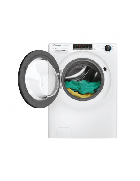Candy Smart Pro Inverter , Lavatrice Carica Frontale 13 KG, Classe A, 1400 giri, Bianco, Inverter, Vapore, Wi-Fi, CSO4136TWMB5-S