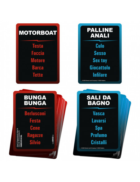 Hasbro Gaming Taboo Adults Only, gioco di società per soli adulti, giochi da tavolo per 4 o più giocatori