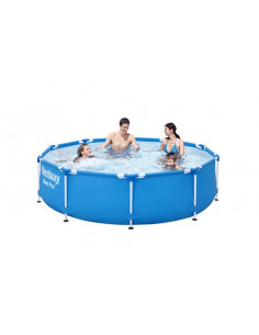 Bestway Steel Pro 56677 piscina fuori terra Piscina con bordi Piscina rotonda 4678 L Blu 2