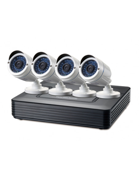 LevelOne DSK-8001 kit di videosorveglianza Cablato 8 canali