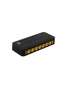 LevelOne FEU-0812 switch di rete Non gestito Fast Ethernet (10/100) Nero