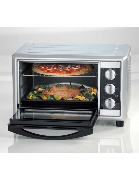 Ariete 984 Forno Elettrico Ventilato 25 litri - Bon Cuisine 250 - Doppio vetro - Temperatura max 230° - 1500 Watt - 6 posizioni