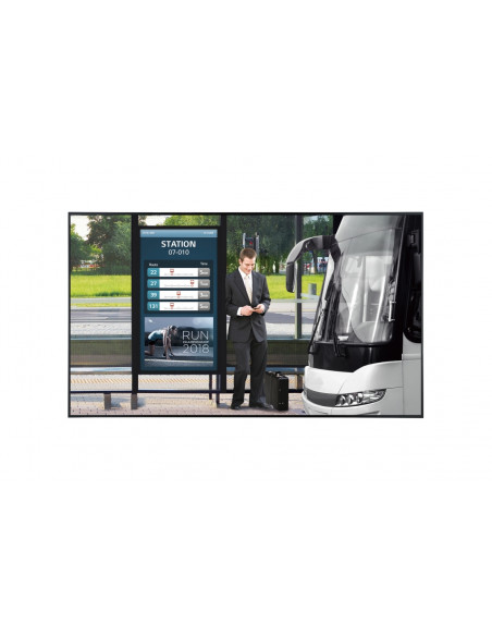 LG 55XF3E-B visualizzatore di messaggi Pannello piatto per segnaletica digitale 139,7 cm (55") LCD 3000 cd/m² Full HD Nero WebO