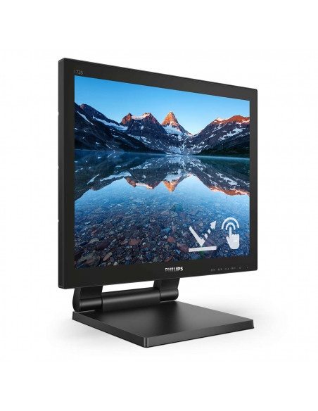 Philips 172B9TL/00 Monitor PC 43,2 cm (17") 1280 x 1024 Pixel Full HD LCD Touch screen Nero