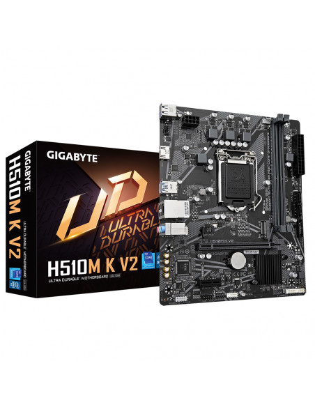 GIGABYTE H510M K V2 scheda madre Intel H470 Express LGA 1200 (Socket H5) micro ATX